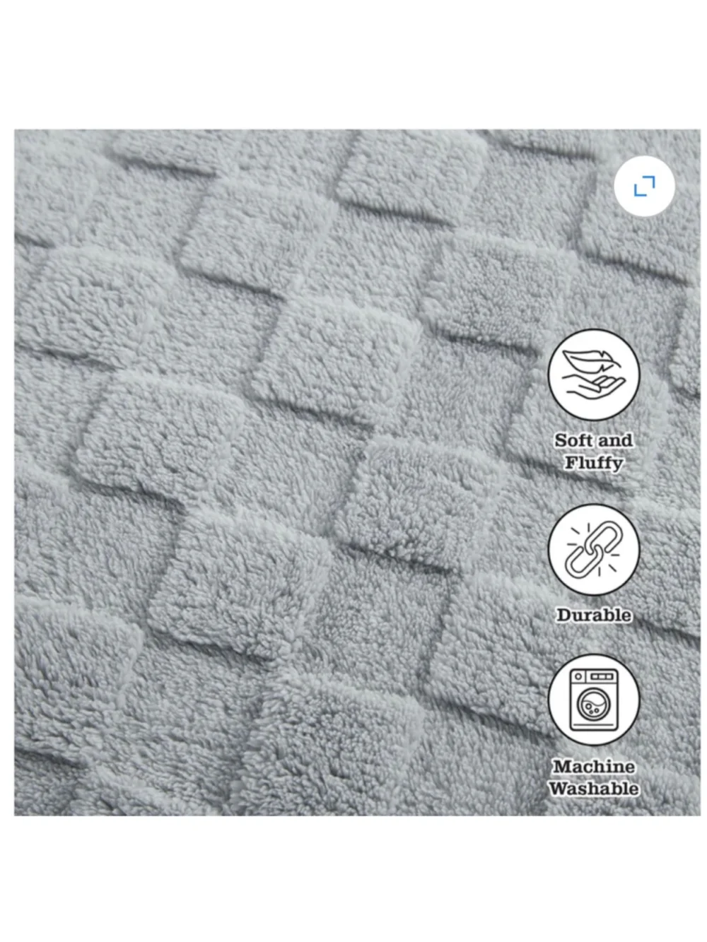 NEW Your Zone Unisex Full Comforter Set in Gray